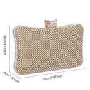 BAIGIO Women's Sparkly Crystal Diamante evening bag - OgaDiscount