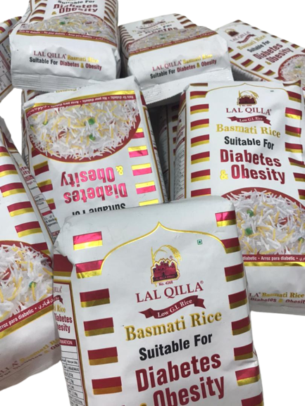 Lal Qilla Low G.I. Basmati Rice - Red - 1Kg
