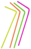Prima Neon Flexi Straws 250pc - OgaDiscount
