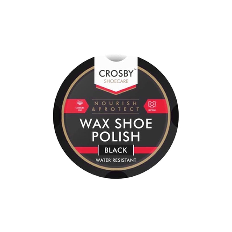 Crosby Black Wax Shoe Polish - OgaDiscount