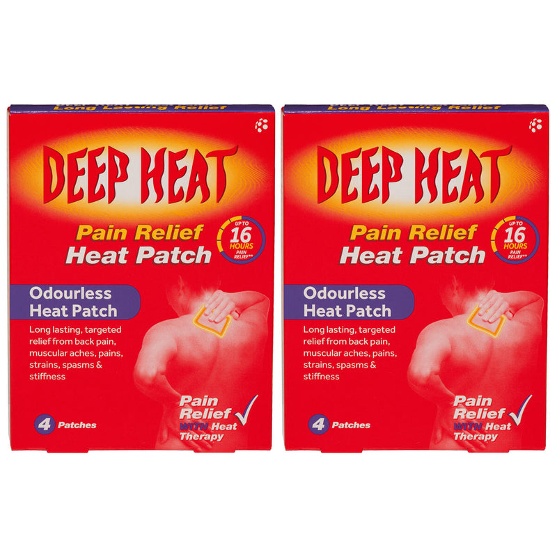 Deep Heat Pain Relief Heat Patch - OgaDiscount