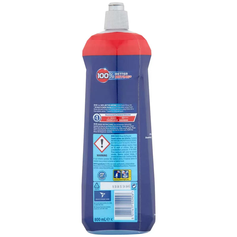 Finish Dishwasher Rinse Agent 800ml - OgaDiscount