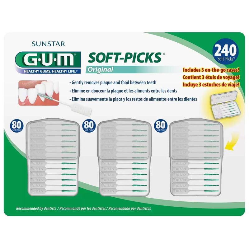 GUM Soft Picks 240 Count - OgaDiscount