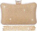 BAIGIO Women's Sparkly Crystal Diamante evening bag - OgaDiscount