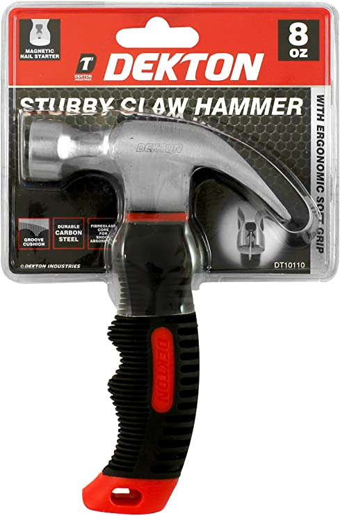 Dekton Stubby Claw Hammer 8oz In Cdu - OgaDiscount