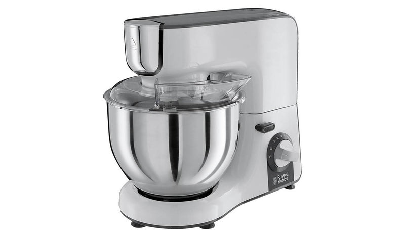 Russell Hobbs Go Create White Kitchen Stand Mixer 25930 - OgaDiscount