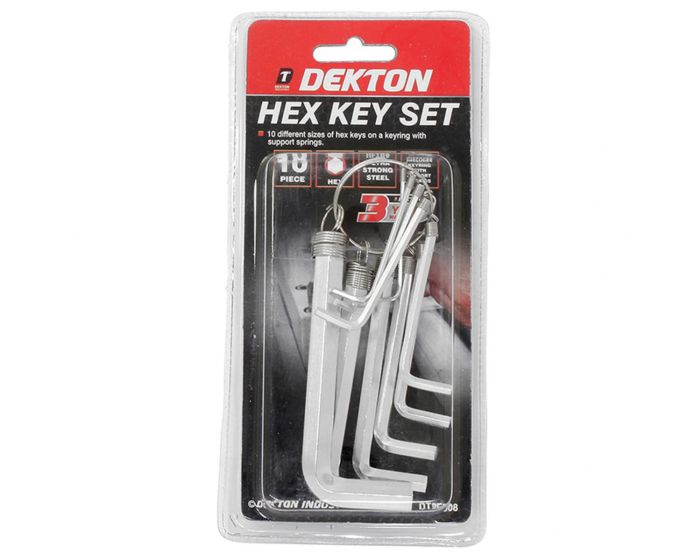 Dekton Hex Key Set 10 Piece - OgaDiscount
