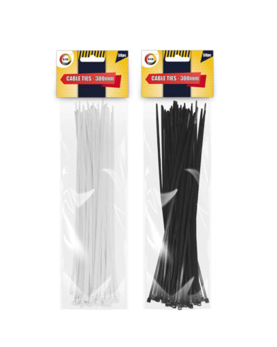 Did Cable Ties Assorted Colours 300mm 50pc - OgaDiscount