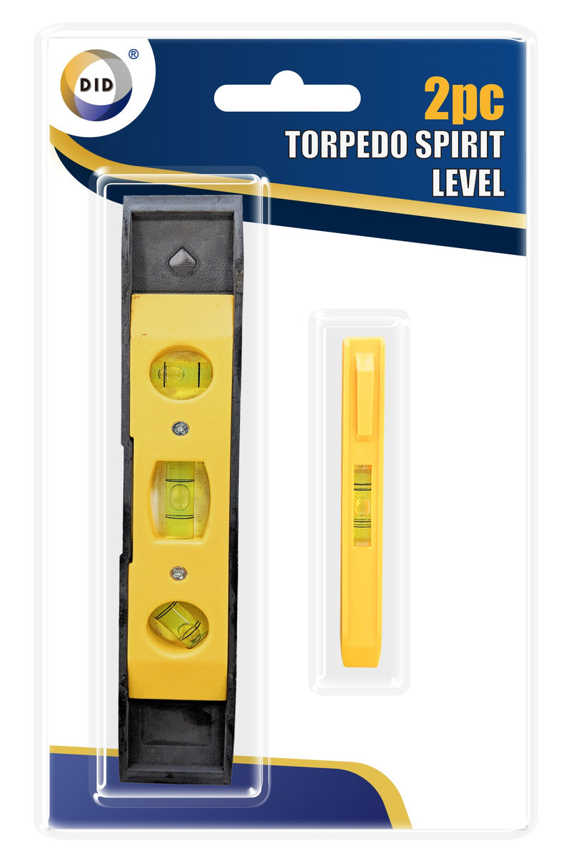 DID Torpedo Spirit Level 2pc - OgaDiscount
