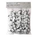 Giftmaker Glitter Gift Bows 12pcs - OgaDiscount