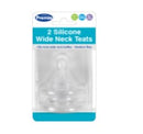 Premia Silicone Wide Neck Teats 2 Pack - OgaDiscount