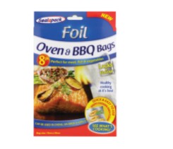 Sealapack Foil Oven & BBQ Bags 8 Pack - OgaDiscount
