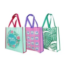 Shopping Tote Bag 3 Assorted Designs - OgaDiscount