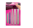 Smooth Finish Emery Boards Assorted 36 Pack - OgaDiscount
