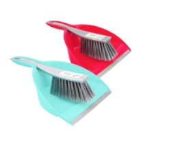 Trendy Dustpan And Brush Assorted - OgaDiscount