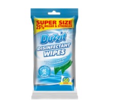 Duzzit Disinfectant Wipes 50 Pack - OgaDiscount