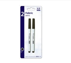 Fabric Pens Black 2 Pack - OgaDiscount