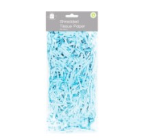 Giftmaker Light Blue Shredded Tissue Paper 25g - OgaDiscount
