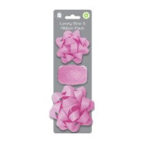 Giftmaker Light Pink Luxury Bow & Ribbon Pack - OgaDiscount