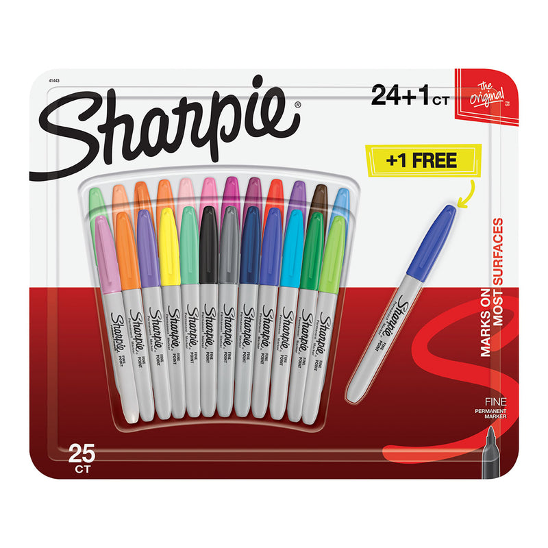 Sharpie Permanent Marker 24pcs - OgaDiscount