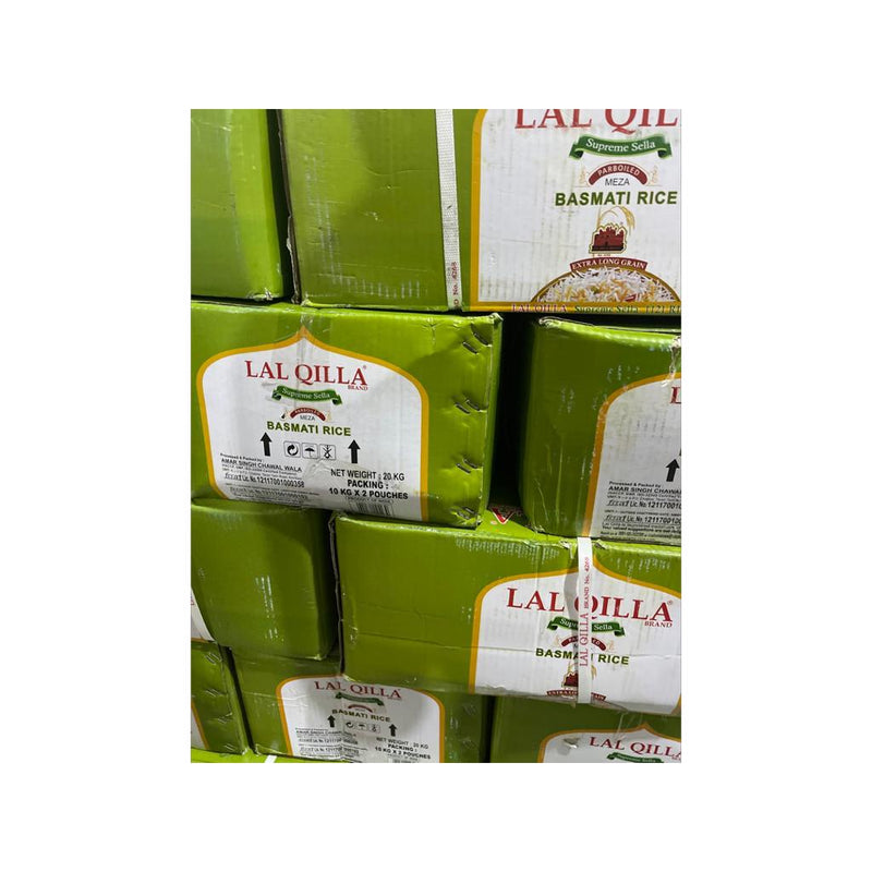 Lal Qilla Supreme Sella Basmati Rice 10kgs - OgaDiscount