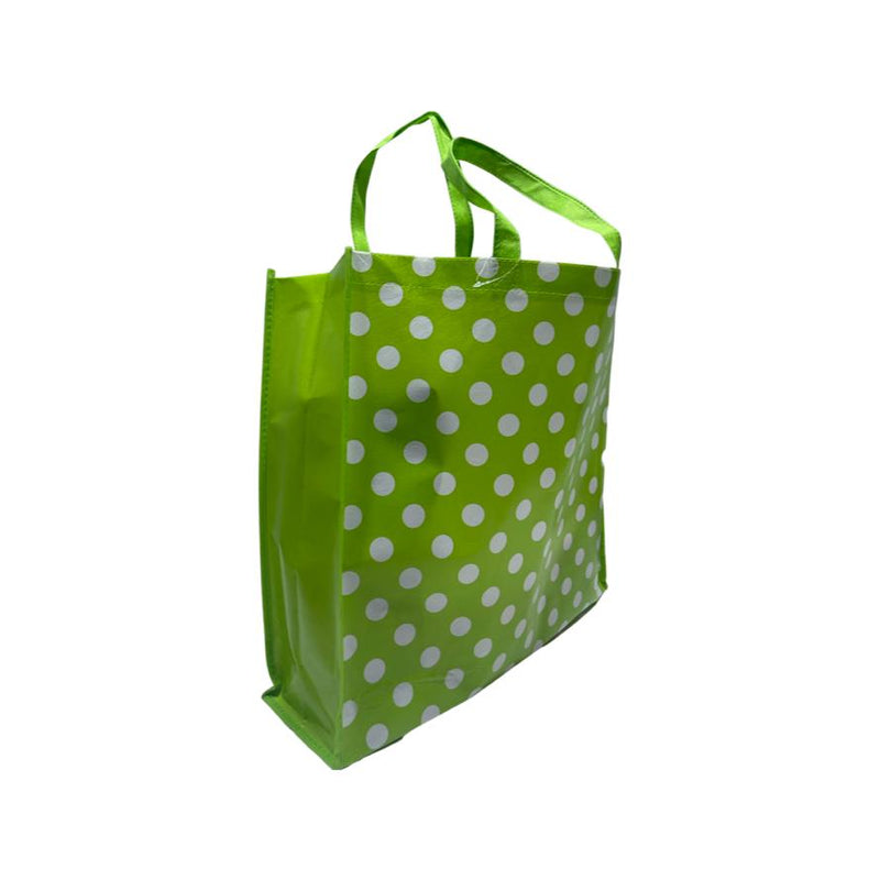 Polka Dot Shopping Bag 3 Assorted Colours - OgaDiscount