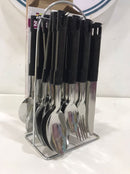 24pc Stainless Steel Cutlery Set - OgaDiscount