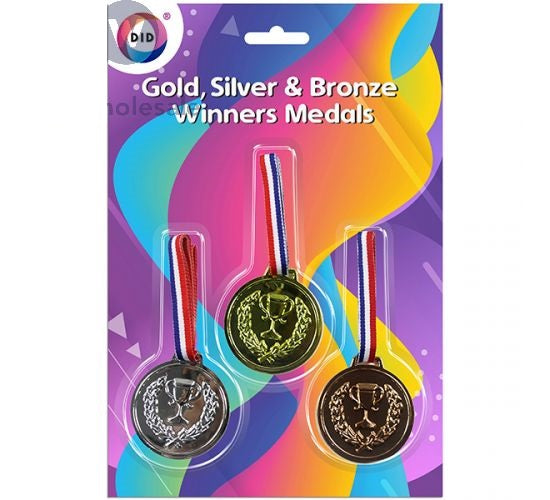Did Gold, Silver & Bronze Winners Medals - OgaDiscount