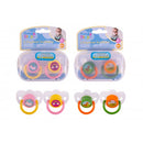First Steps Glow In The Dark Night-Time Soothers Assorted 2 Pack - OgaDiscount
