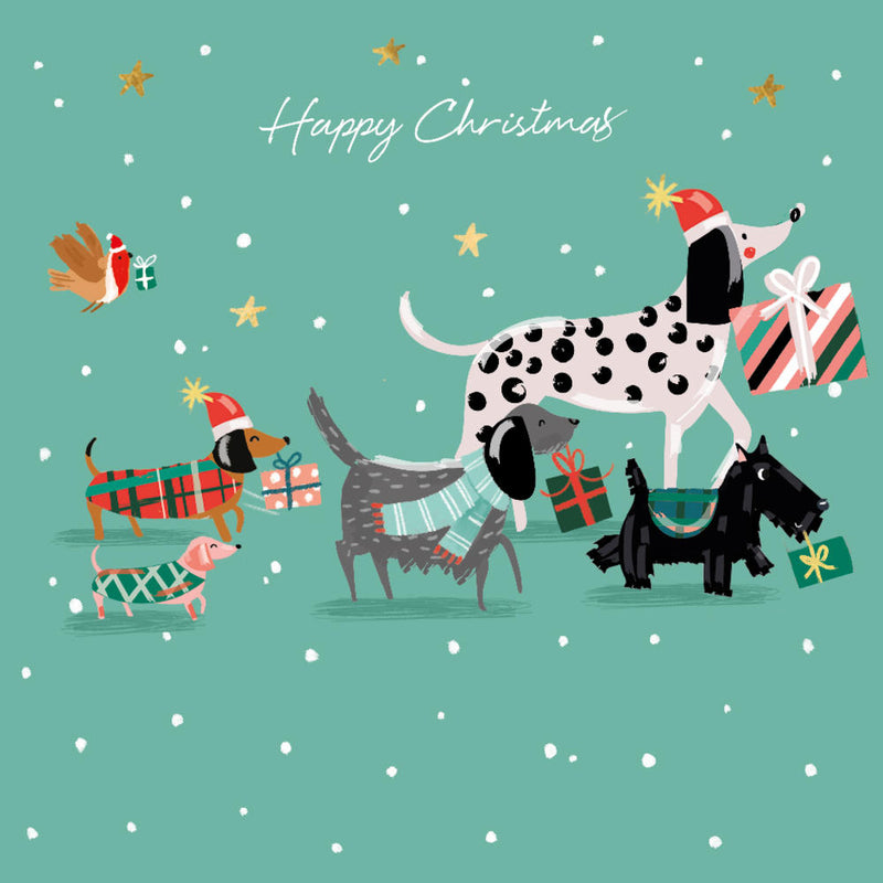 Doggy Christmas Cards Assorted - OgaDiscount
