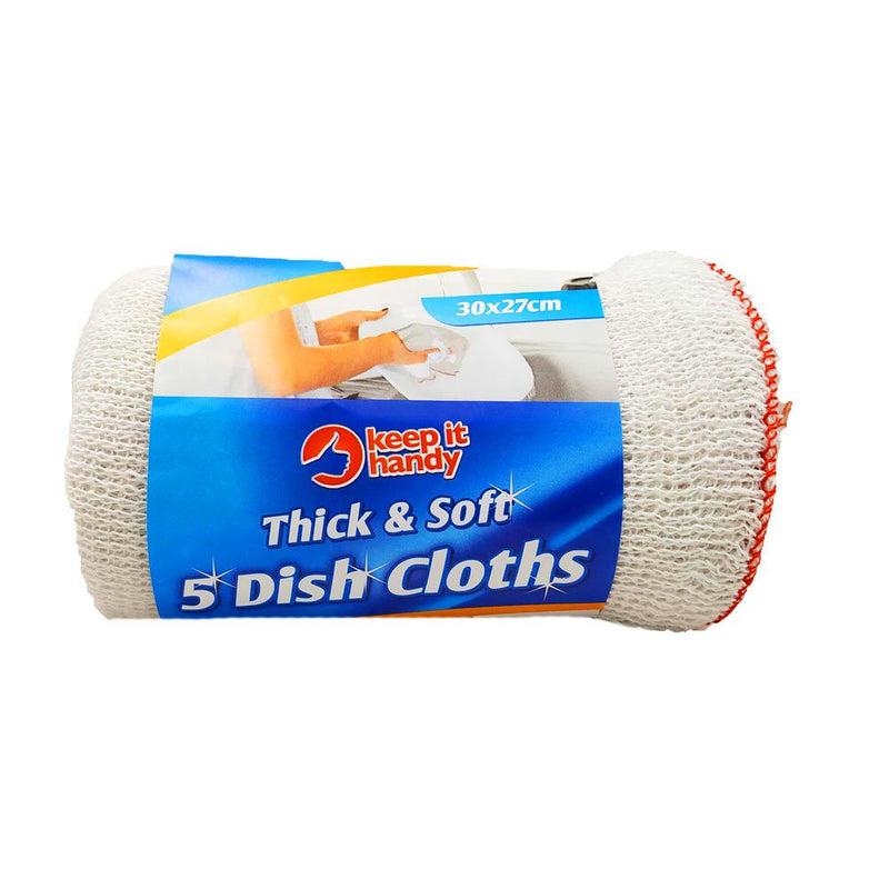 Keep It Handy Thick & Soft Dish Cloths 5pc - OgaDiscount
