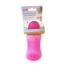 First Steps 310ml Pop-Up Straw Sports Bottle 4 Assorted Colours - OgaDiscount