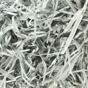 Giftmaker Metallic Silver Shredded Tissue Paper 25g - OgaDiscount
