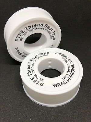 Did P.T.F.E Thread Seal Tape 12mm X 0.075mm X 12m 3 Pack - OgaDiscount
