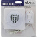 Elpine Battery Operated 1.8m Wired Door Bell - OgaDiscount