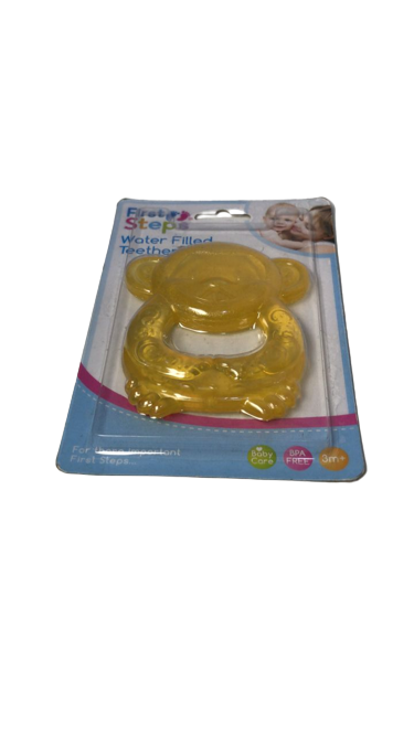 First Steps Water Filled Animal Baby Teether 3 Assorted - OgaDiscount