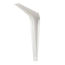 Marksman Shelf Bracket 12" X 14" White 2pc - OgaDiscount